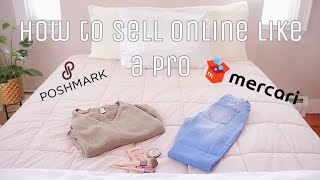 HOW TO SELL YOUR ITEMS FAST ONLINE | POSHMARK, MERCARI |