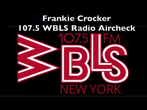 WBLS 107.5 New York - Frankie Crocker - Late 1970s - Radio Aircheck Montage