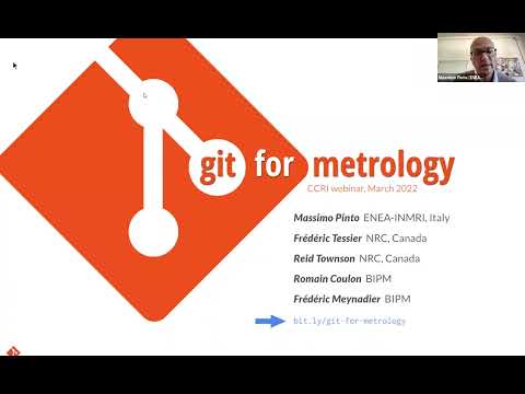 CCRI Webinar - 10/03/2022 - Git for metrology