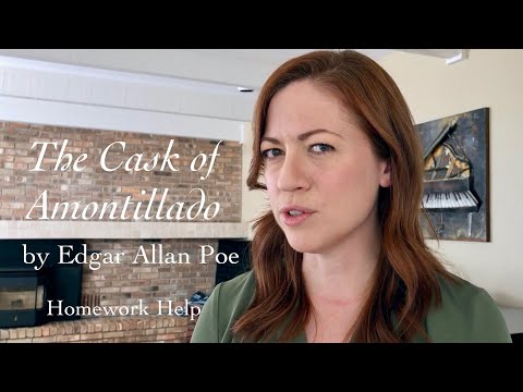 THE CASK OF AMONTILLADO by Edgar Allan Poe Summary & Analysis