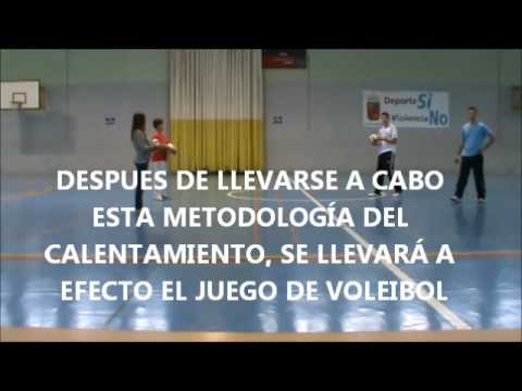 CALENTAMIENTO DE VOLEIBOL PARTE 4 EJERCICIOS PARA EL JUEGO