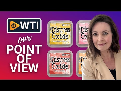 Ranger Tim Holtz Distress Oxide Ink Pads - WTI product video review