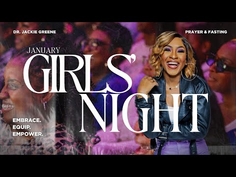 Permission Girls' Night LIVE with Dr. Jackie Greene | January : Prayer & Fasting