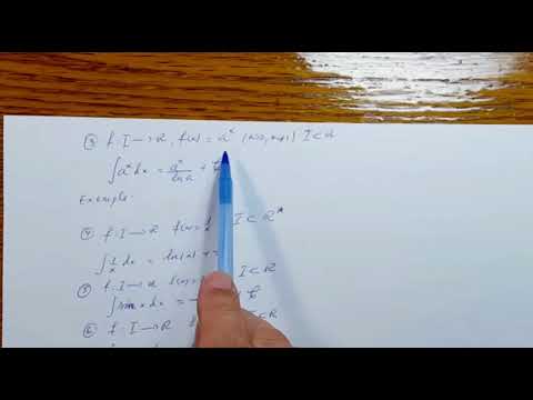 Integrale nedefinite - Analiza Matematica - Clasa a XII-a - 120401-02