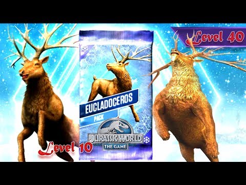 Hybrid at successful EUCLADOCEROS level 40 - Jurassic World The Game