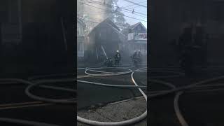 Two-Alarm Fire West Second Street