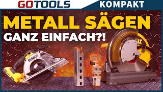 Heavy Metal in der Werkstatt? DeWalt Metallkreissägen DCS373 und DW872! Bis die Funken fliegen?!