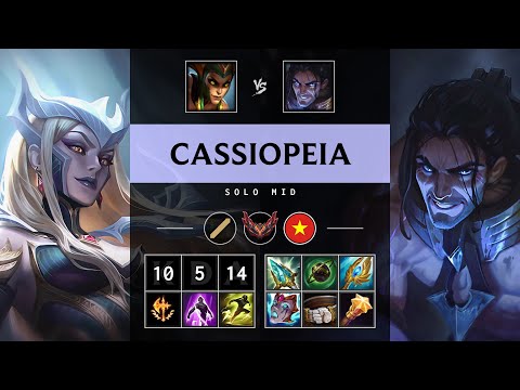 Cassiopeia Mid vs Sylas - VN Grandmaster Patch 25.16