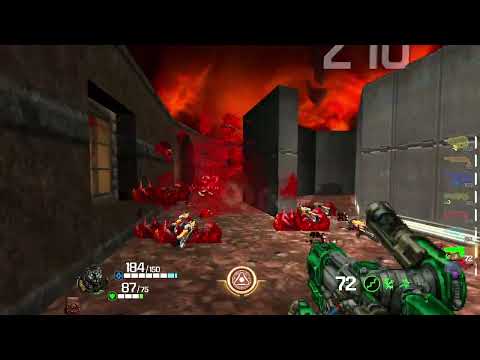 Doom II: HontE Remastered + Quake Champions: Doom Edition - M21 - [Very Hard - 100% Kills & Secrets]