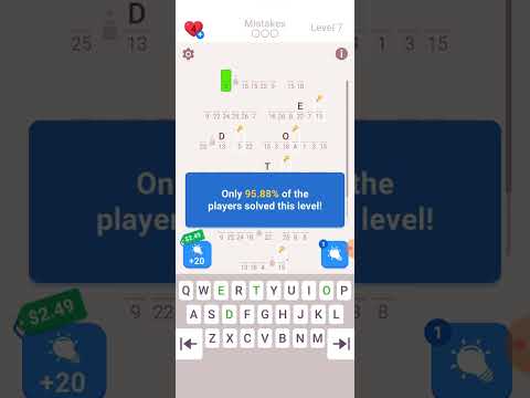 Cryptogram Level 7 Failed