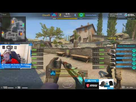 n0thing Analyzes Cloud9 vs Immortals EPL Season 6 LIVE! Map 1