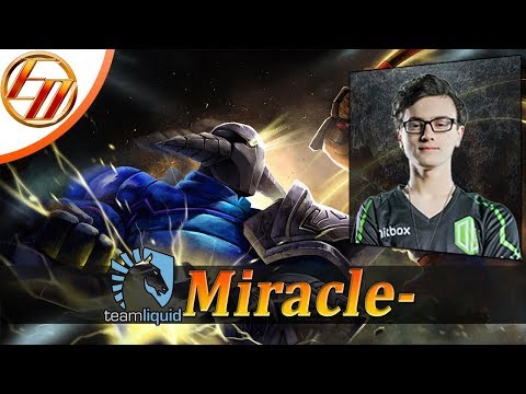 Liquid.Miracle Sven 17 Kills Rampage Dota 2 Tournament