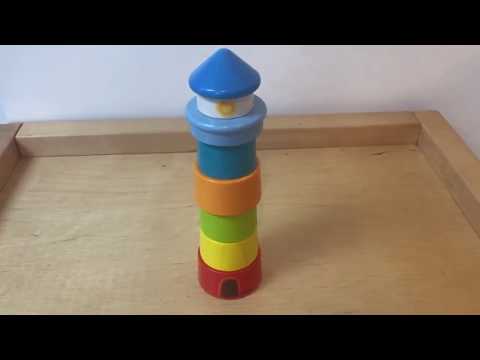 Stacking Game Lighthouse  HABA  Preschool EZ525