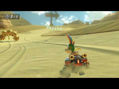 Wii U - Mario Kart 8 - (GCN) Dry Dry Desert