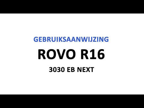 ROVO R16 S5 S6 Ergo Balance gebruiksaanwijzing