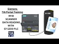 RFID SCANNER With S71200 PLC Using RS485 CB1241 Card Serial Communication RS232