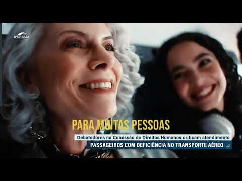 Debatedores cobram mais acessibilidade para pessoas com deficiência em voos