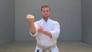 Karate Moves | MOROTE UKE - DOUBLE REINFORCED BLOCK