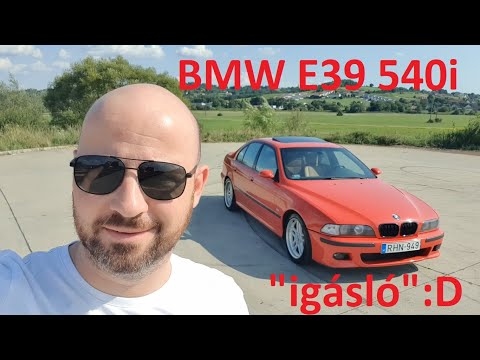 BMW E39 540i 6gang - a traileres autó :)