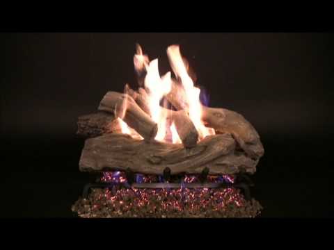 Rasmussen Manzanita Vented Gas Log Set Video