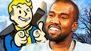 KANYE WEST PLAYS FALLOUT 4!