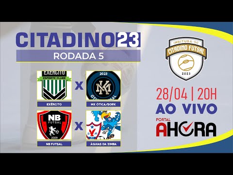 CITADINO DE FUTSAL IMBITUBA 2023 -  EXÉRCITO X MK FUTSAL | NB FUTSAL X ÁGUIAS DA ZIMBA