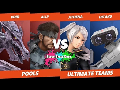 Smash Ultimate Tournament - Void & Ally Vs. Hitaku & Athena - Splat Bros SSBU Pools