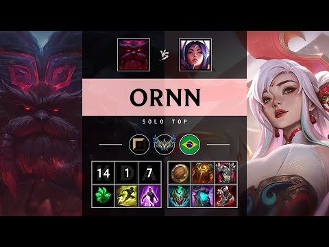 Ornn Top vs Irelia - BR Challenger Patch 25.12