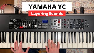 Video thumbnail for Yamaha YC88 - Building a Piano and Synth Pad Layered Sound by DSoundman