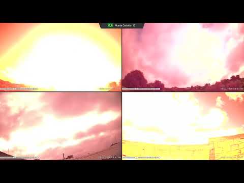 Timelapse do céu - Uma semana em alguns instantes em Santa Catarina - Monte Castelo - 23/03/2026