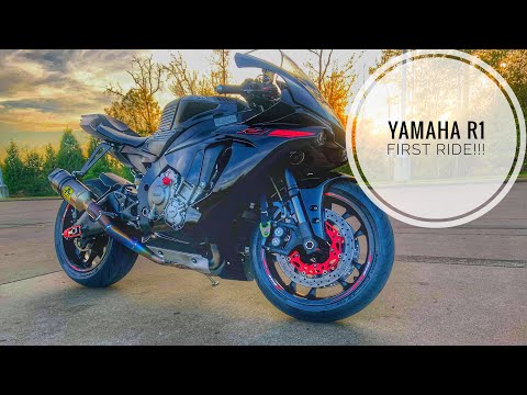 YAMAHA R1 FIRST RIDE & IMPRESSIONS !!