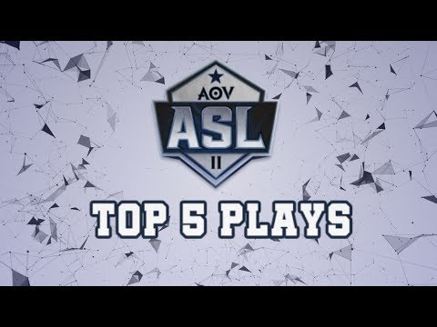 ASL season 2 Top Play week #1 - Garena AOV (Arena of Valor)