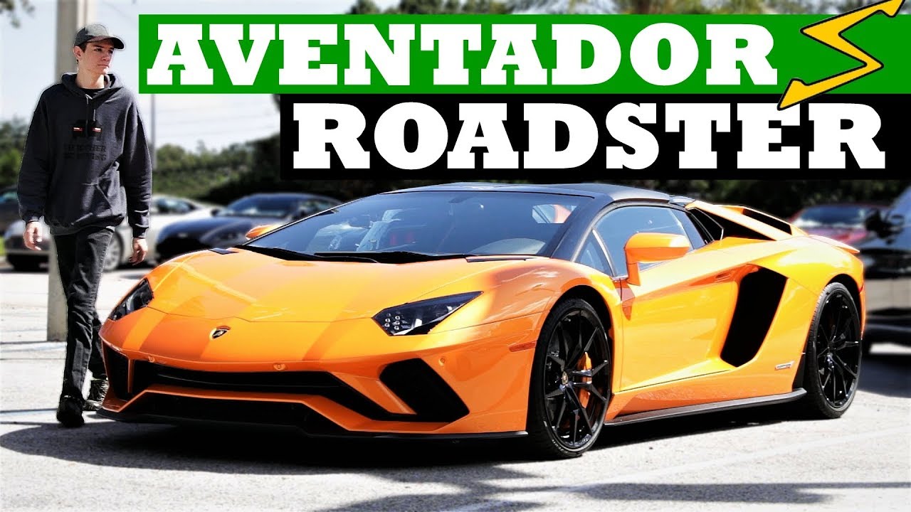 RIP Ferrari! Lamborghini Aventador S Roadster Review
