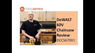 DeWALT FlexVolt  Battery Chainsaw Review