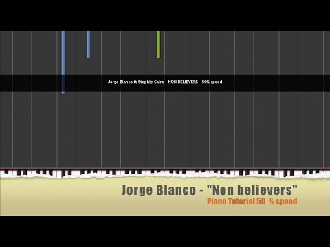 Jorge Blanco ft Stephie Caire - NON BELIEVERS 50%speed