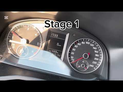 VW CADDY 2.0 TDI 75HP STOCK vs STAGE 1 180HP ACCELERATION