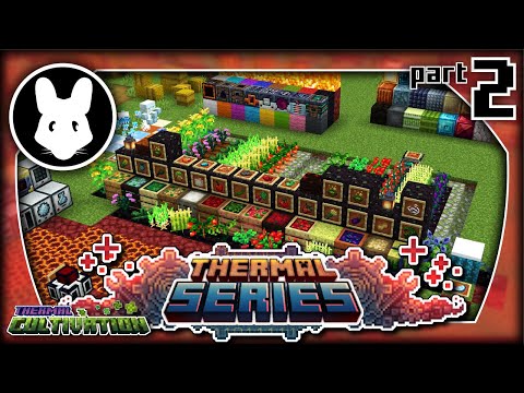 Thermal Series mods Pt2 Cultivation & Unpowered Machines Bit-By-Bit 1.16.5