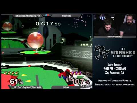Get Smashed at the Foundry #49 - Winner Ro16: GC|Silent Wolf (Falco) vs Boback (Falco)