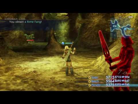 Waterfall Puzzle/Mystery + Rare Monster Anubys Final Fantasy XII: The Zodiac Age