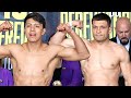 JAIME MUNGUIA VS SERGIY DEREVYANCHENKO • FULL WEIGH-IN & FACE OFF VIDEO