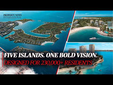 Inside Dubai Islands: Five Islands Planned for 230000 Residents