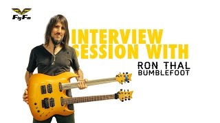 Guibo hangs out with Ron 'Bumblefoot' Thal!