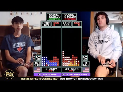 2021 CTWC Group F - Classic Tetris World Championship GOLD BRACKETS - Raw VOD