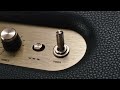 Garso kolonėlė Marshall Woburn III Bluetooth Juodos spalvos