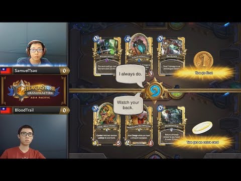 SamuelTsao vs BloodTrail | Hearthstone Grandmasters Asia-Pacific Week 1 Day 3 | GAME 1
