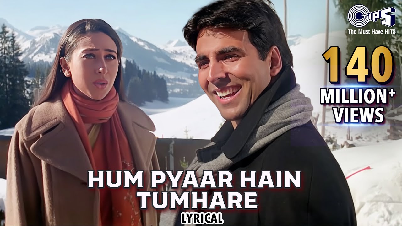 Watch video Hum Pyaar Hai Tumhare - Lyrical | Haan Maine Bhi Pyaar Kiya | Kumar Sanu, Alka Yagnik | Love Songs Now Hum Pyaar Hai Tumhare - Lyrical | Haan Maine Bhi Pyaar Kiya | Kumar Sanu, Alka Yagnik | Love Songs