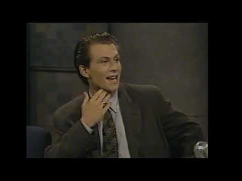Christian Slater on David Letterman