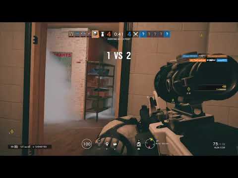 Rainbow Six® Siege -  4-4 overtime match-point clean ace