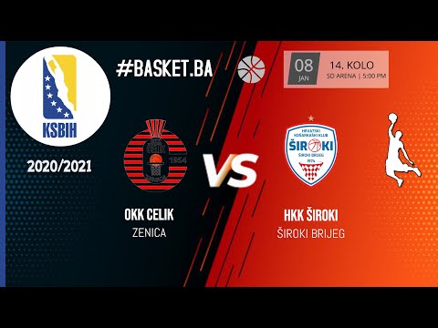 OKK Čelik vs HKK Široki - 14.kolo - KSBIH - 2020/2021