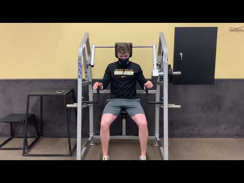 Neck Hammer Strength Machine Demonstration